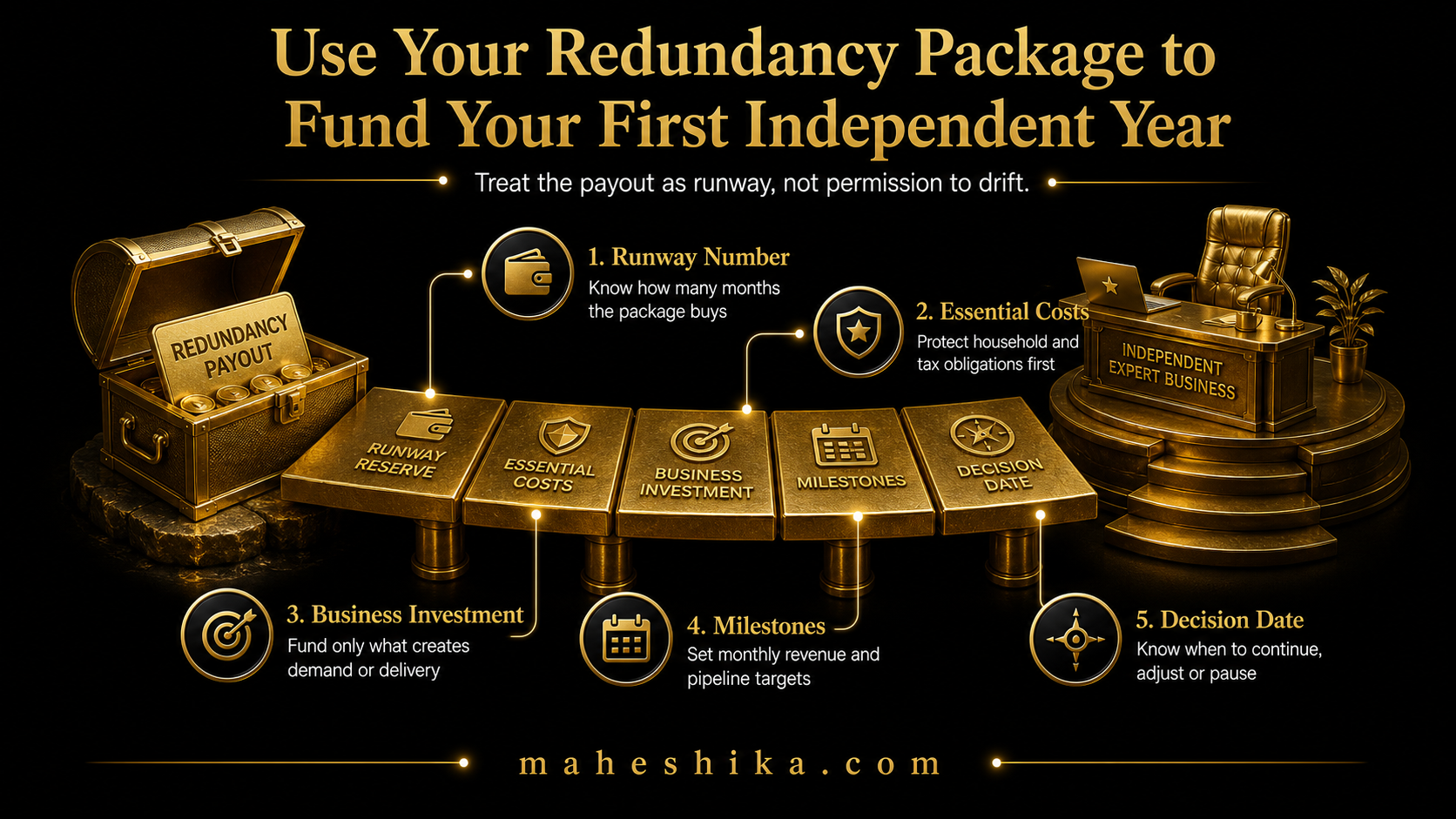 Financial planning for the transition to independent consulting